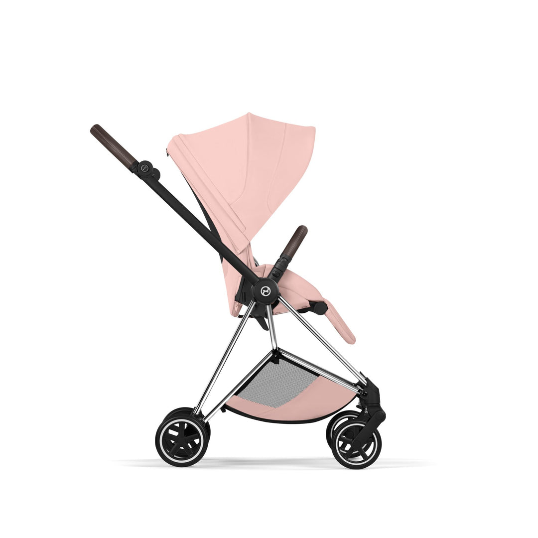 Cybex Mios Style Ultimate Bundle - Peach Pink & Chrome Brown Frame