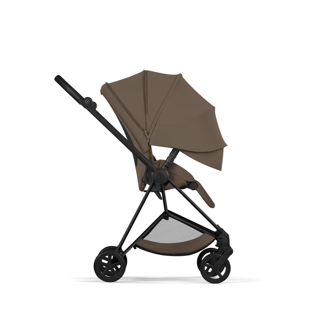 Cybex MIOS Comfort Set (Pushchair & Carrycot) -  Coconut Brown with Matt Black Frame