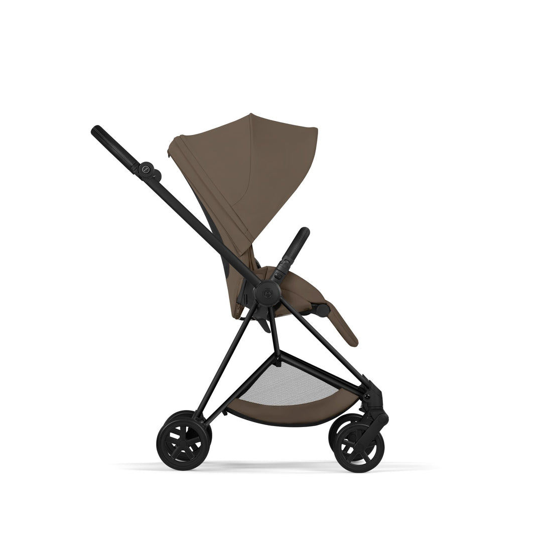 Cybex MIOS Comfort Set (Pushchair & Carrycot) -  Coconut Brown with Matt Black Frame