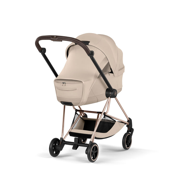 Cybex Mios Style Ultimate Accessory Bundle - Cozy Beige & Rose Gold Frame