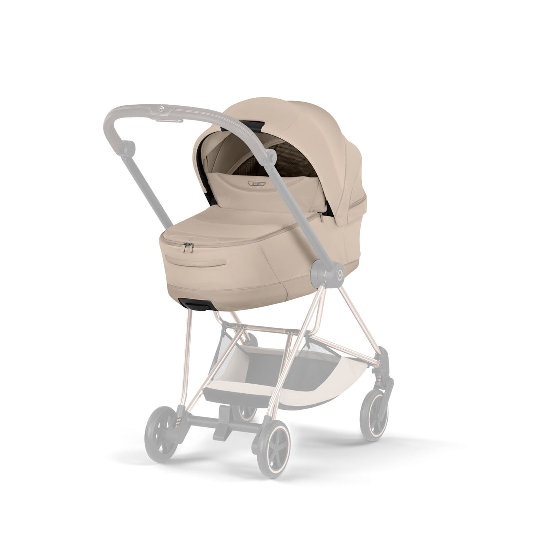 Cybex Mios Style Ultimate Bundle - Cozy Beige & Chrome Brown Frame