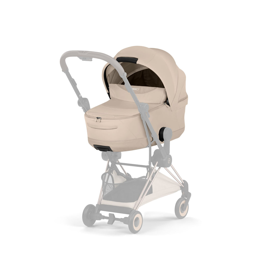 Cybex COYA Style Ultimate Bundle - Cozy Beige & Rose Gold Frame