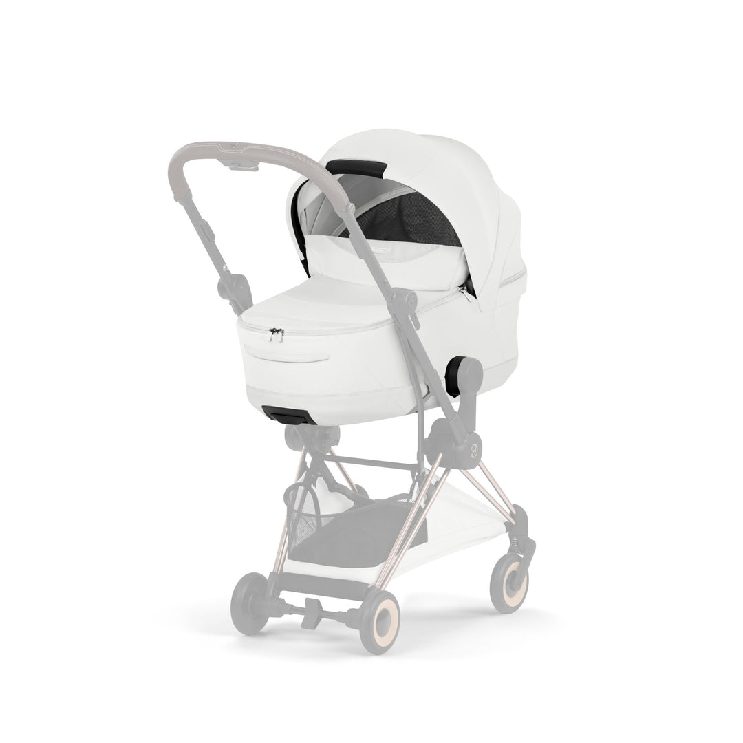 Cybex Mios Style Ultimate Bundle - Off White & Matt Black Frame