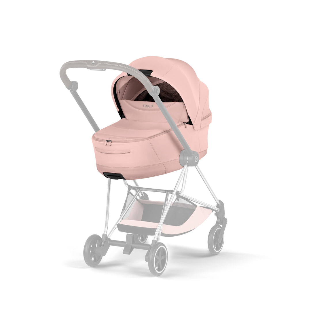 Cybex Mios Style Ultimate Accessory Bundle - Peach Pink & Matt Black Frame