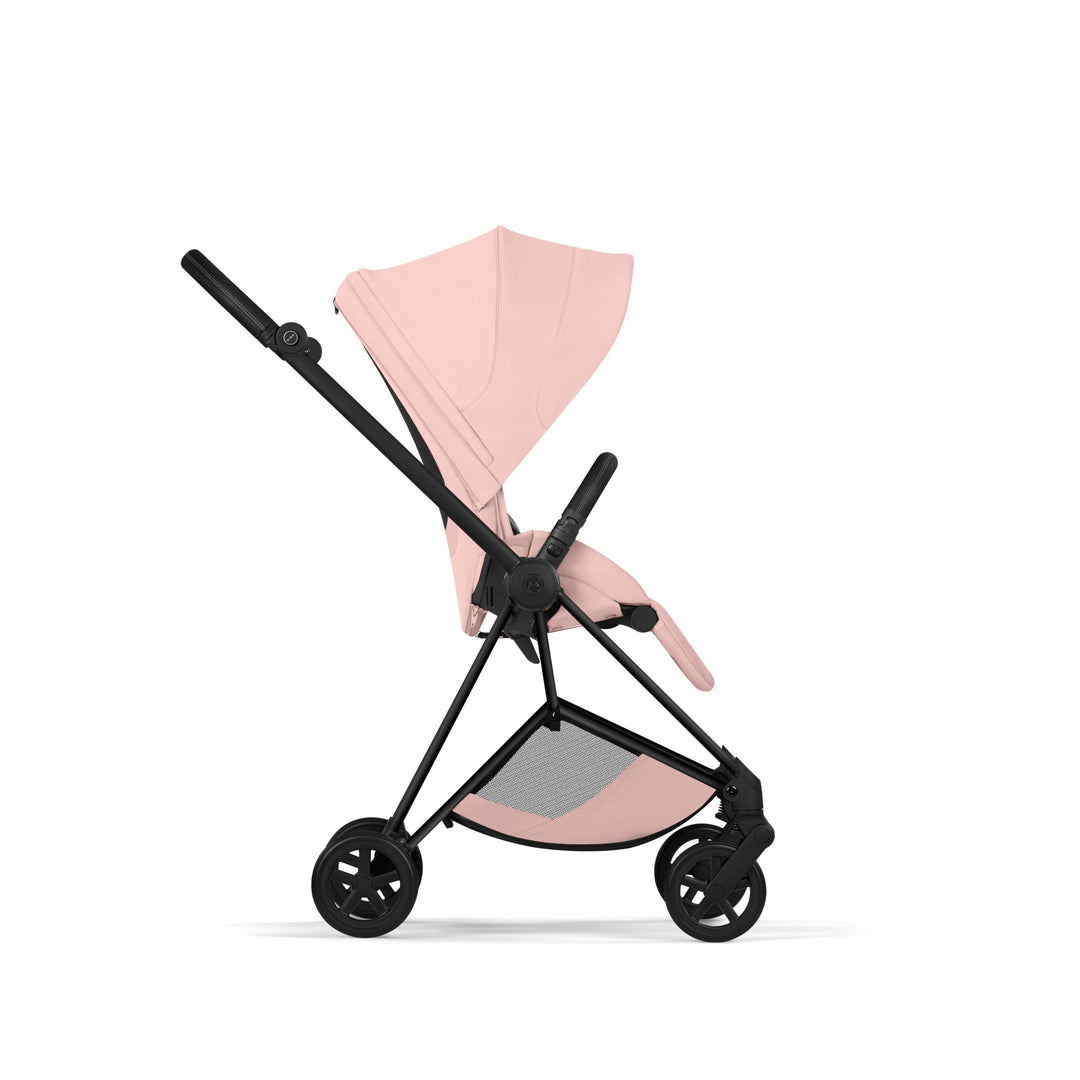 Cybex Mios Style Ultimate Accessory Bundle - Peach Pink & Matt Black Frame
