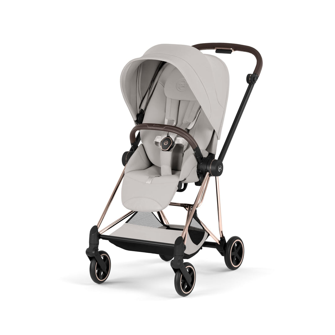 Cybex Mios Style Ultimate Accessory Bundle - City Grey & Rose Gold Frame