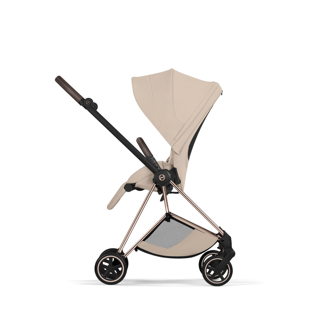 Cybex Mios Style Pushchair - Cozy Beige with Rose Gold Frame