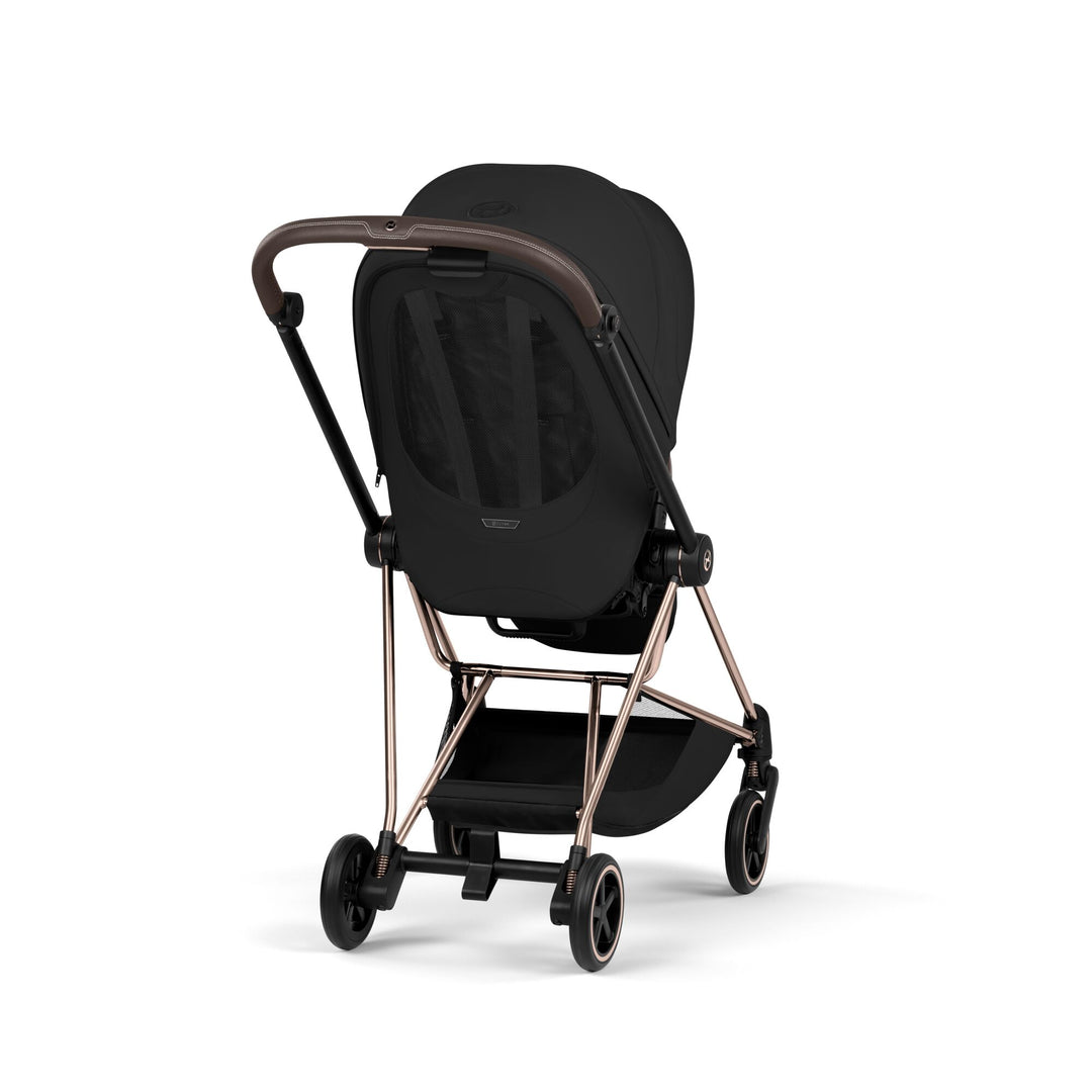 Cybex Mios Style Ultimate Accessory Bundle - Sepia Black & Rose Gold Frame