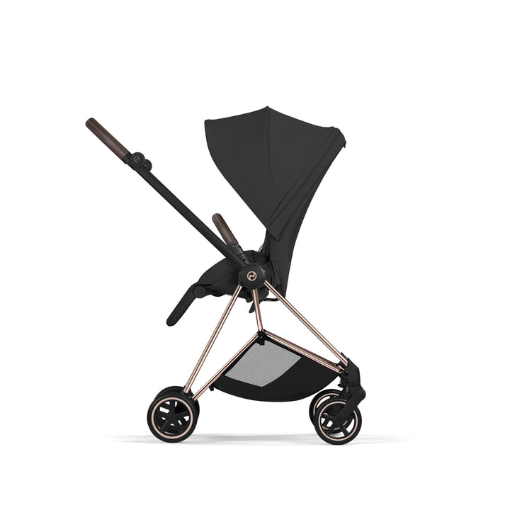 Cybex Mios Style Ultimate Accessory Bundle - Sepia Black & Rose Gold Frame