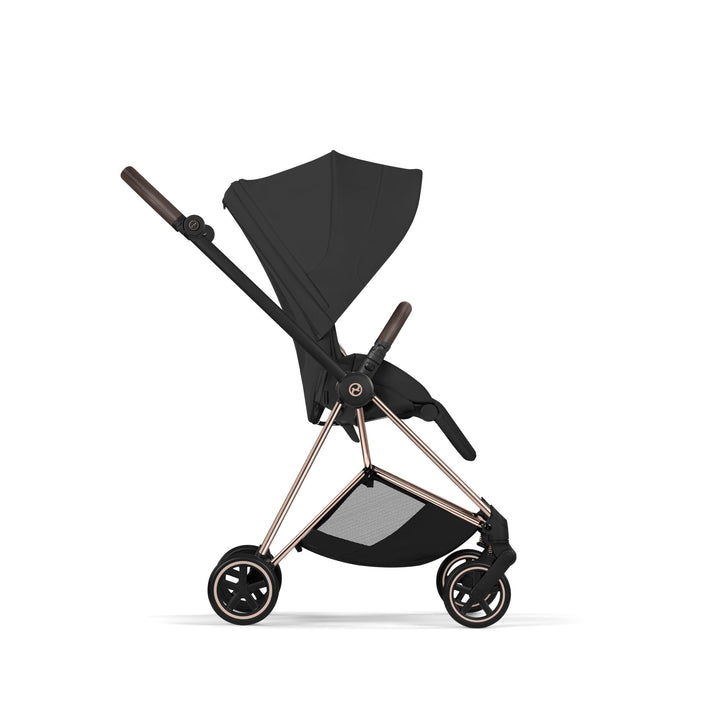 Cybex Mios Style Ultimate Bundle - Sepia Black & Rose Gold Frame
