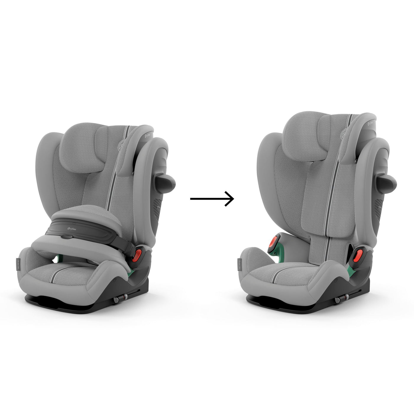 Cybex Pallas G2 Plus i-Size Car Seat - Stone Grey