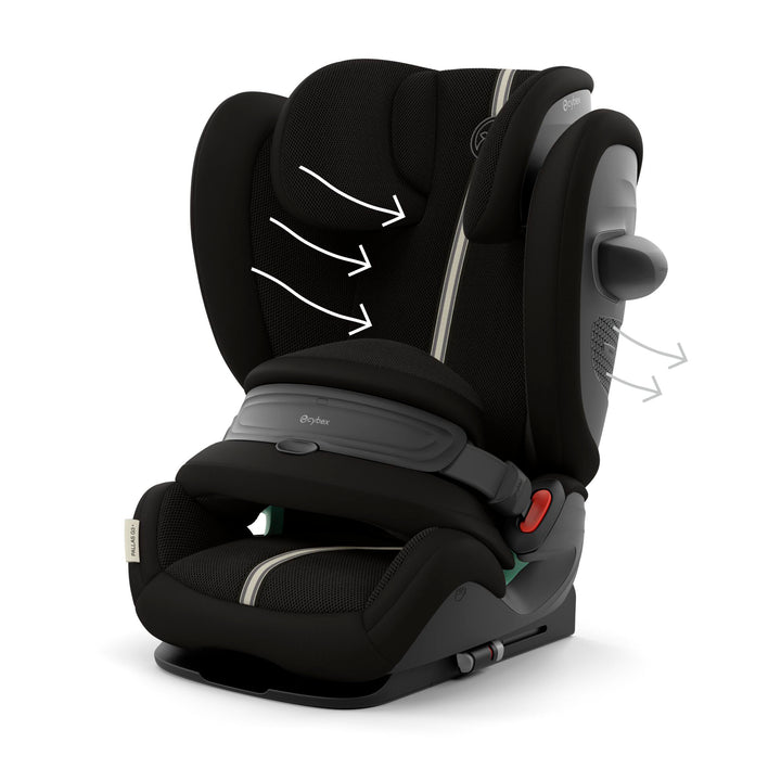 Cybex Pallas G3 i-Size Plus Car Seat - Moon Black