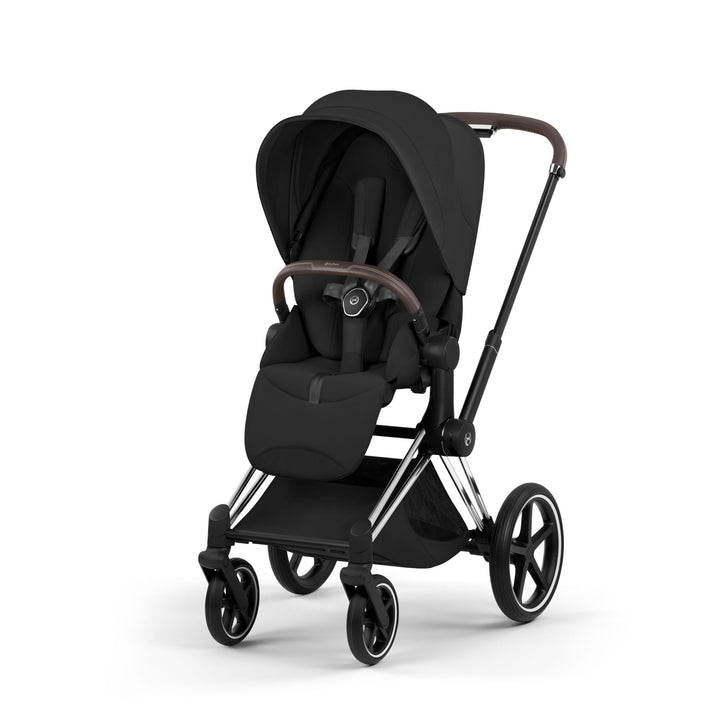 Cybex PRIAM Style Ultimate Bundle - Sepia Black & Chrome Brown Frame