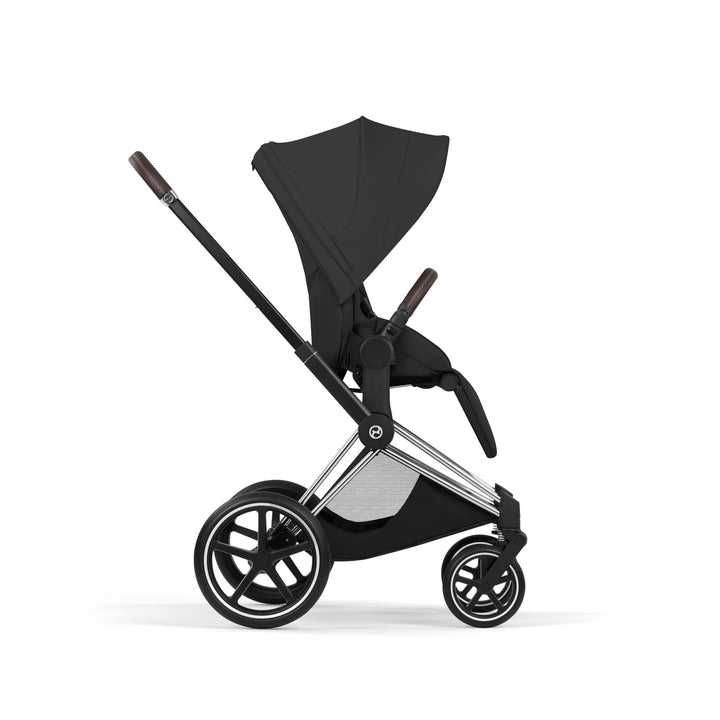 Cybex Priam Style Pushchair - Sepia Black with Chrome Brown Frame