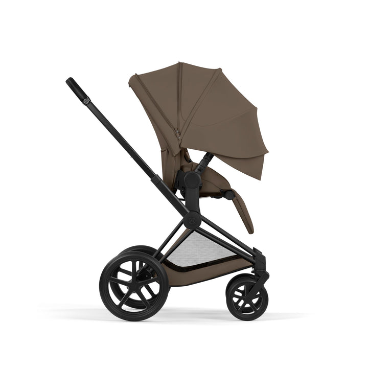 Cybex Priam Comfort Set  (Pushchair & Carrycot) - Coconut Brown with Matt Black Frame