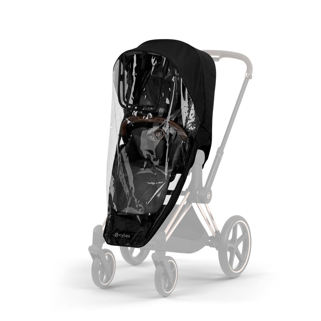 Cybex PRIAM Fold Cot Travel System Bundle  - Comfort Coconut Brown & Matt Black Frame