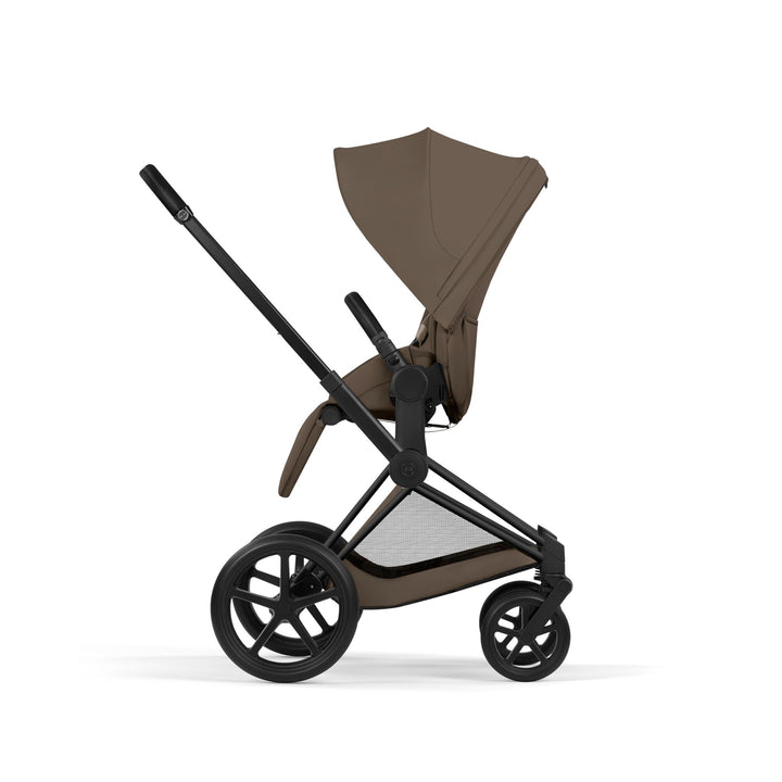 Cybex Priam Comfort Set  (Pushchair & Carrycot) - Coconut Brown with Matt Black Frame