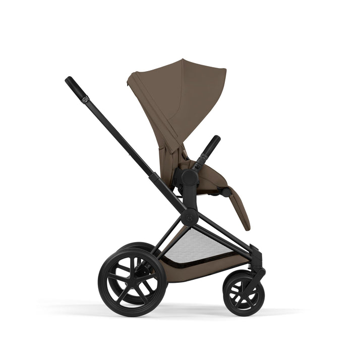 Cybex Priam Comfort Set  (Pushchair & Carrycot) - Coconut Brown with Matt Black Frame