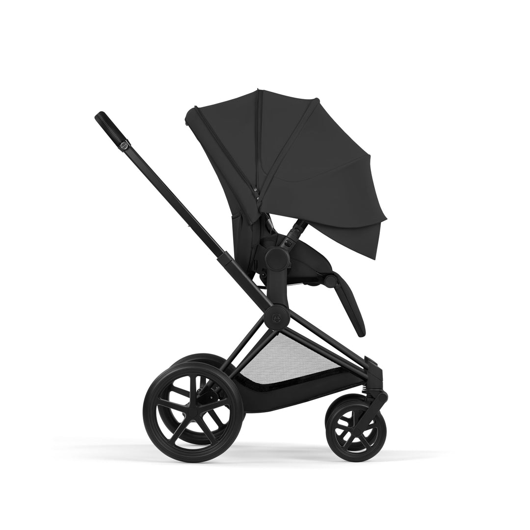 Cybex PRIAM Comfort Ultimate Accessory Bundle - Sepia Black & Matt Black Frame