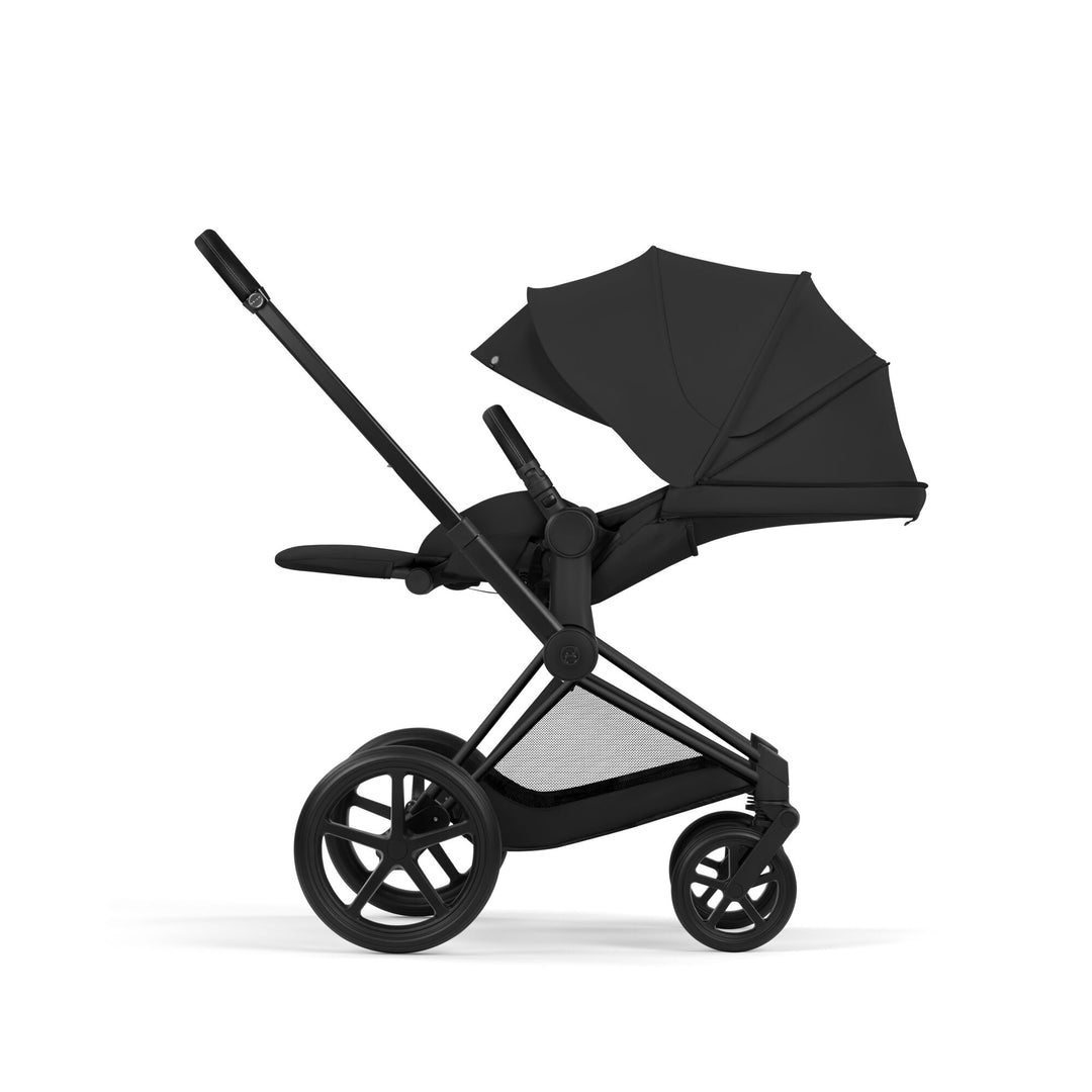 Cybex PRIAM Comfort Ultimate Accessory Bundle - Sepia Black & Matt Black Frame