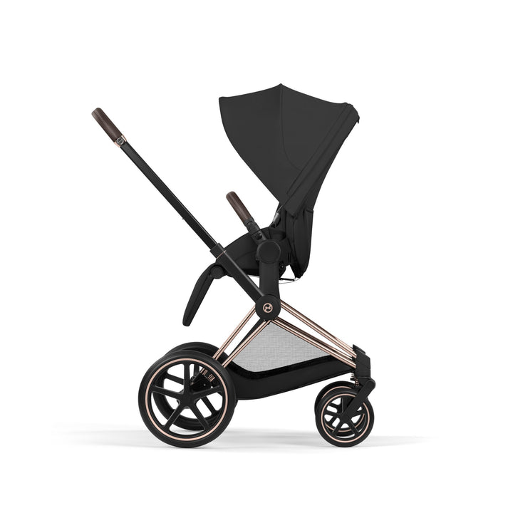Cybex PRIAM Comfort Ultimate Bundle - Sepia Black & Rose Gold Frame