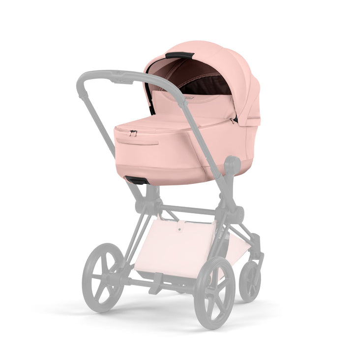 Cybex e-PRIAM Style Ultimate Bundle - Peach Pink & Rose Gold Frame