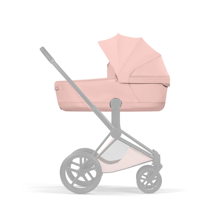 Cybex e-PRIAM Style Ultimate Bundle - Peach Pink & Rose Gold Frame