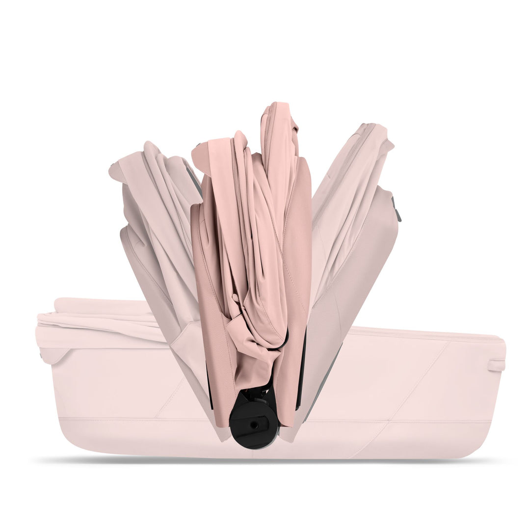 Cybex PRIAM Style Ultimate Bundle - Peach Pink & Rose Gold Frame