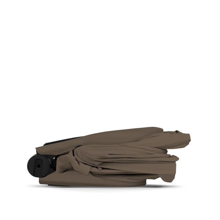 Cybex PRIAM Fold Cot Travel System Bundle - Style Coconut Brown & Matt Black Frame
