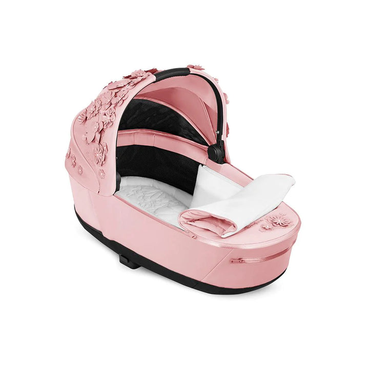 Cybex Priam Lux CarryCot - Simply Flowers Pink