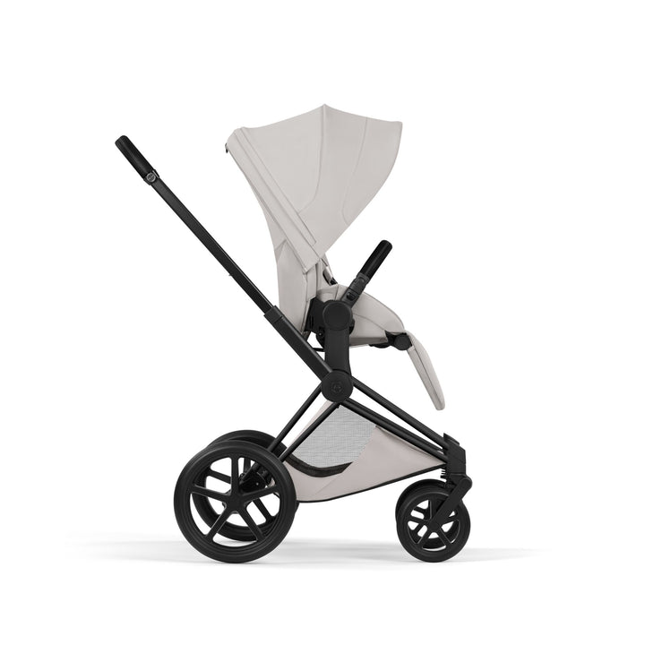 Cybex PRIAM Style Ultimate Accessory Bundle - City Grey & Matt Black Frame