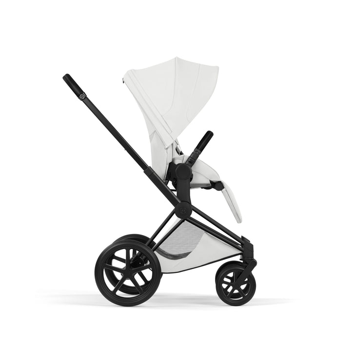 Cybex Priam Style Pushchair - Off White with Matt Black Frame
