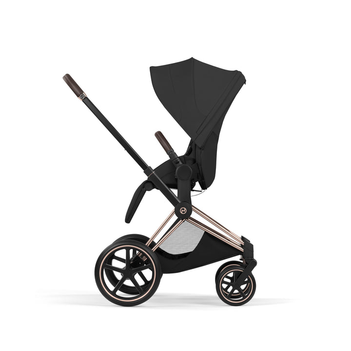 Cybex PRIAM Style Ultimate Bundle - Sepia Black & Rose Gold Frame