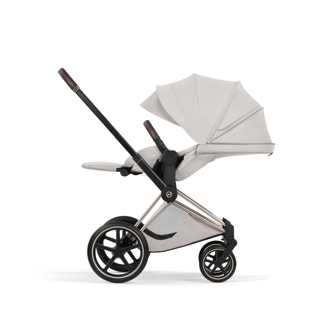 Cybex Priam Style Pushchair - City Grey with Champagne Frame