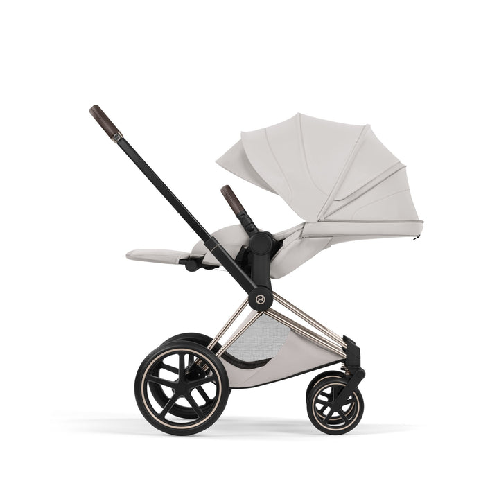 Cybex Priam Style Pushchair - City Grey with Champagne Frame