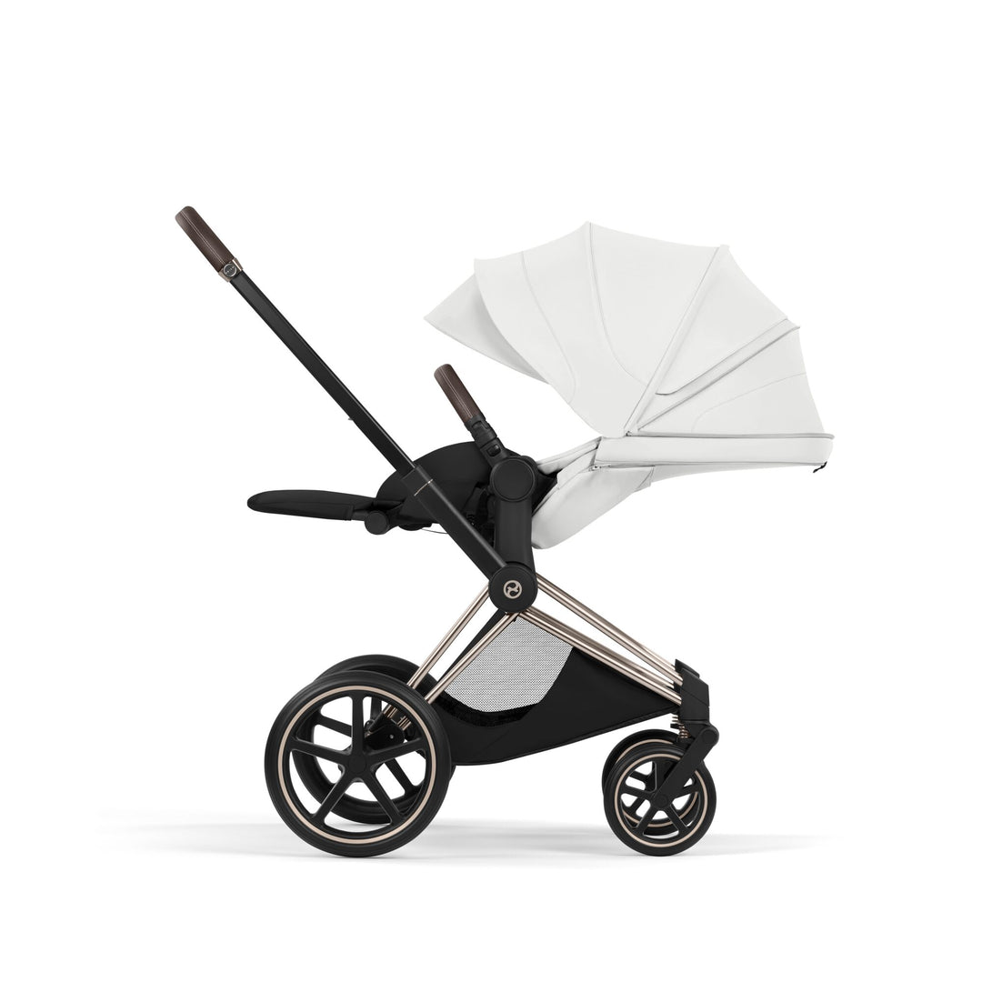 Cybex Priam Style Pushchair - Off White with Champagne Frame