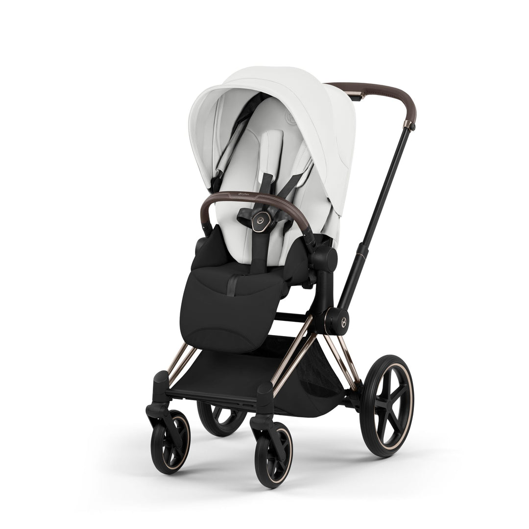 Cybex Priam Style Pushchair - Off White with Champagne Frame
