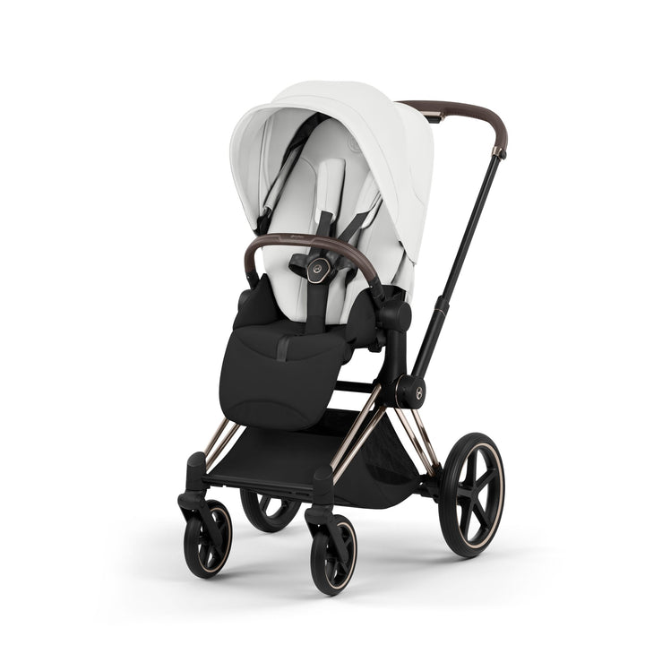 Cybex Priam Style Pushchair - Off White with Champagne Frame