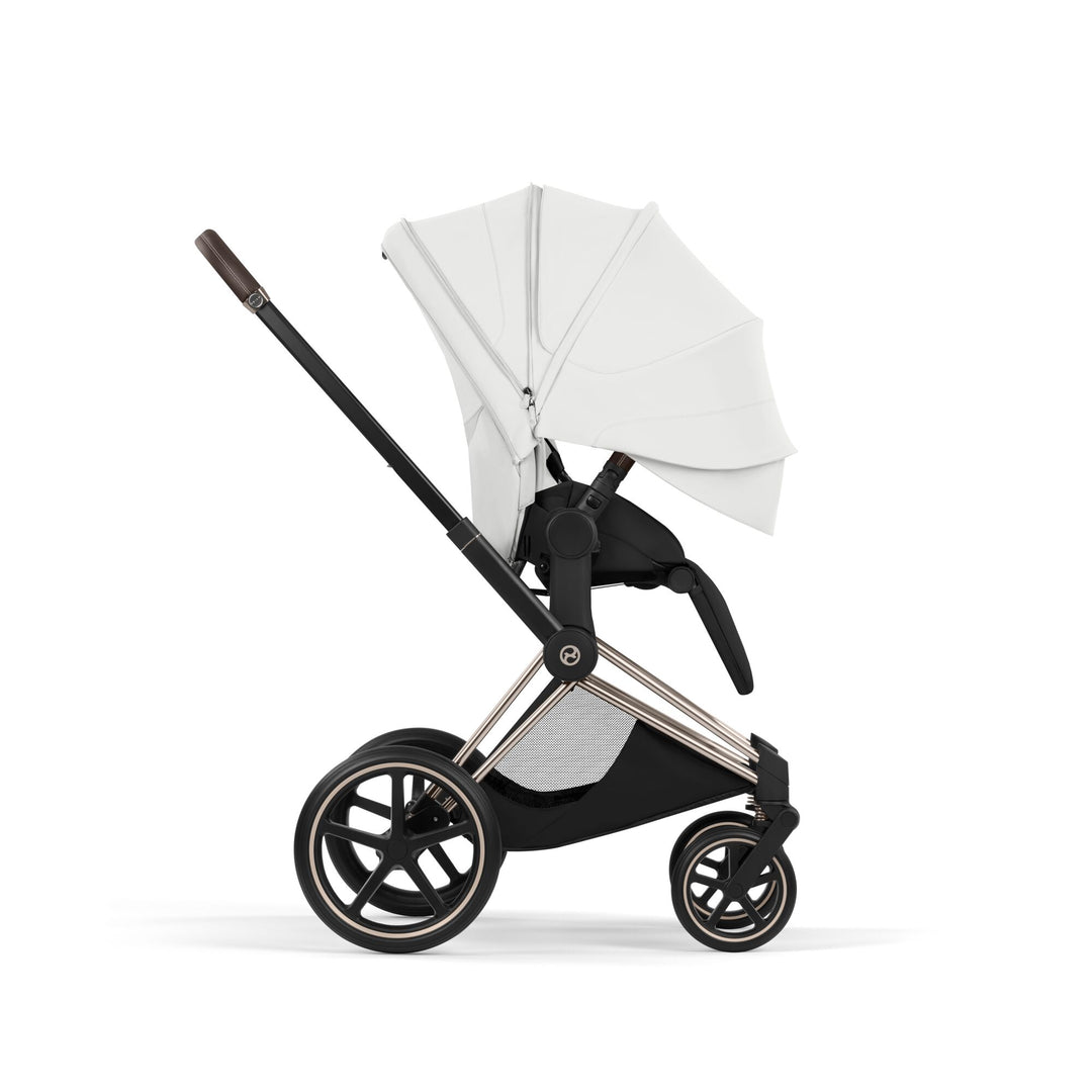 Cybex Priam Style Pushchair - Off White with Champagne Frame