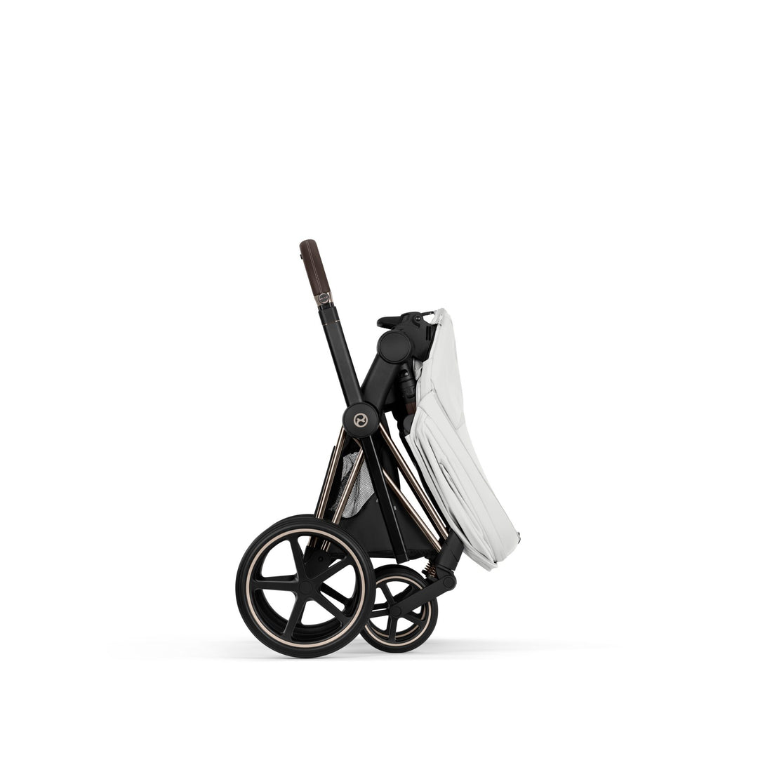 Cybex Priam Style Pushchair - Off White with Champagne Frame