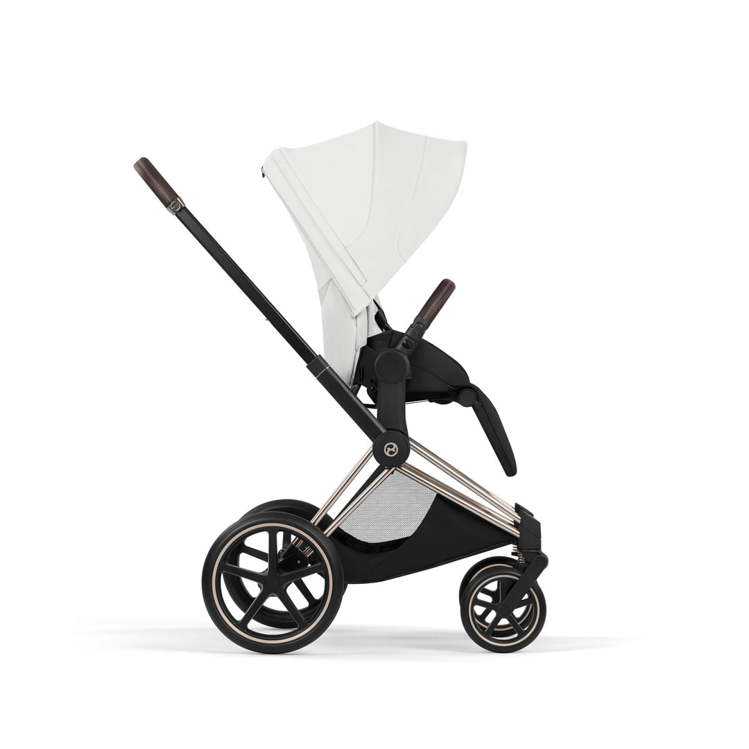 Cybex Priam Style Pushchair - Off White with Champagne Frame