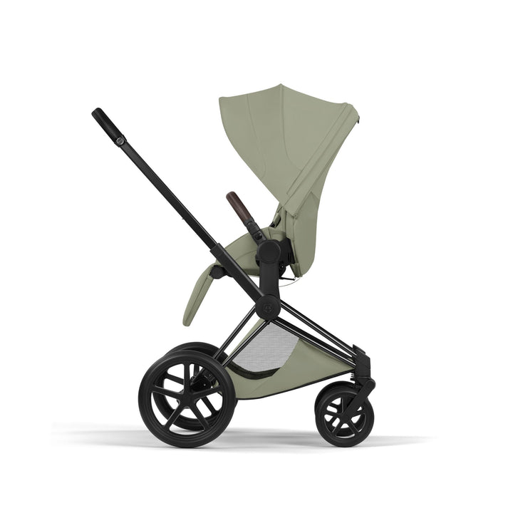 Cybex Priam Style Pushchair - Sage Green with Champagne Frame