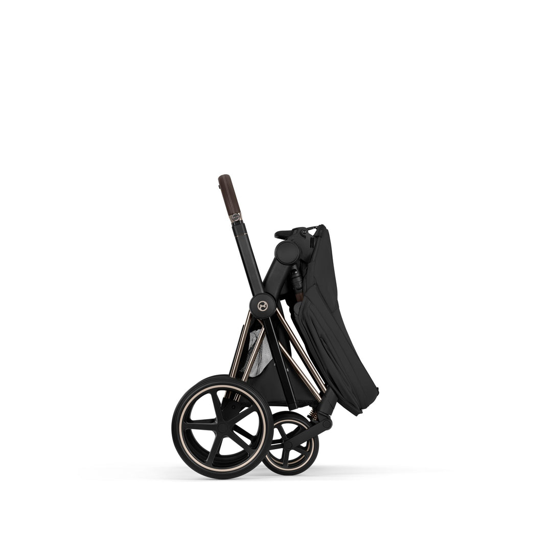 Cybex Priam Style Pushchair - Sepia Black with Champagne Frame