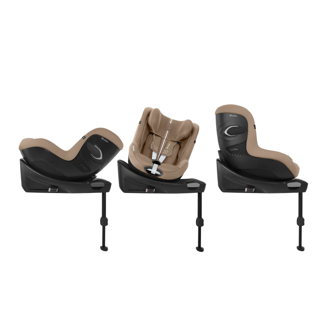 CYBEX Sirona Gi i-Size PLUS 360° Rotating ISOFIX Toddler Car Seat - Almond Beige