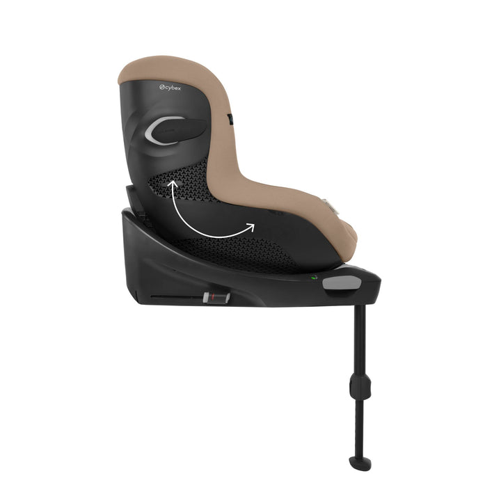 CYBEX Sirona Gi i-Size PLUS 360° Rotating ISOFIX Toddler Car Seat - Almond Beige