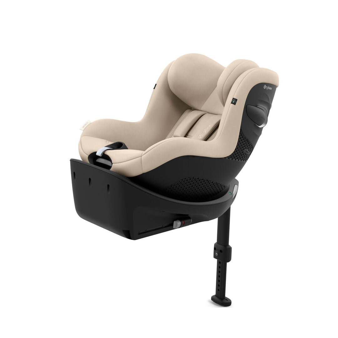 CYBEX Sirona Gi i-Size 360° Rotating ISOFIX Toddler Car Seat - Almond Beige