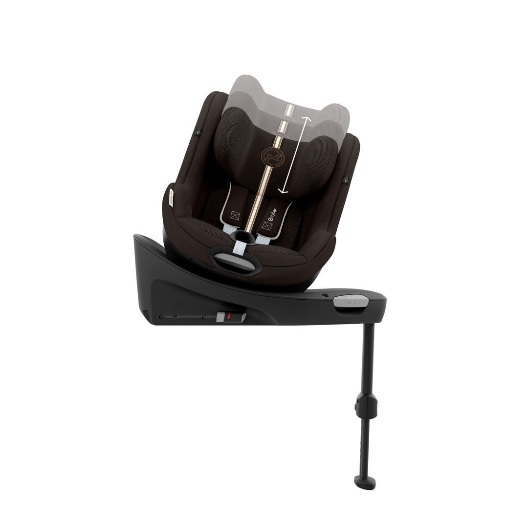 CYBEX Sirona Gi i-Size PLUS 360° Rotating ISOFIX Toddler Car Seat - Chocolate Brown