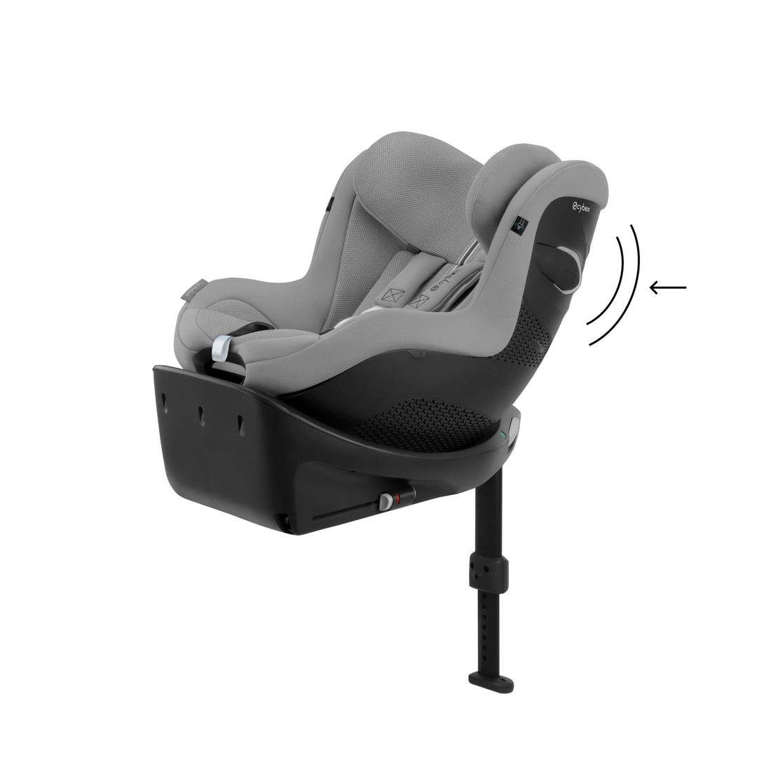 CYBEX Sirona Gi i-Size PLUS 360° Rotating ISOFIX Toddler Car Seat - Stone Grey