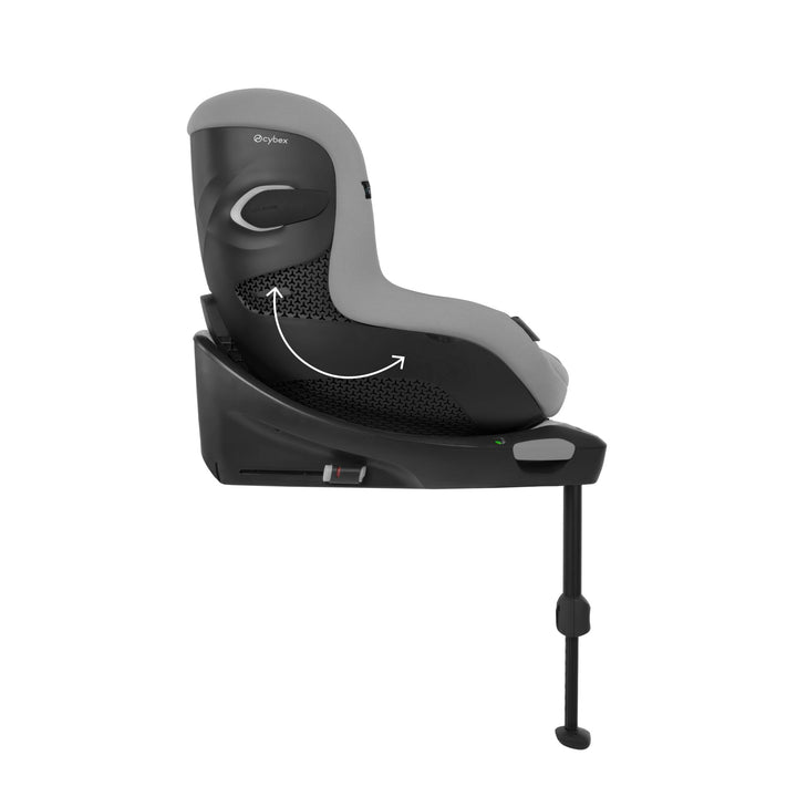CYBEX Sirona Gi i-Size PLUS 360° Rotating ISOFIX Toddler Car Seat - Stone Grey