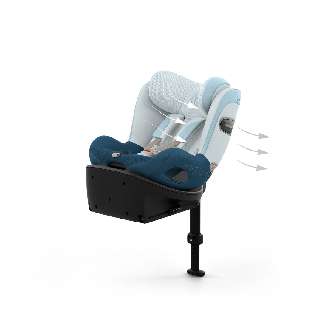 Cybex Sirona S Style i-Size Car Seat - Opal Blue